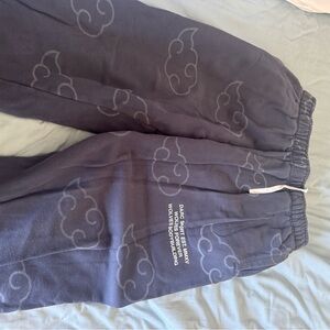 Darc Sport Naruto Drop Akatsuki Sweatpants Blue Size Small